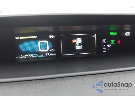 2017 Toyota Prius Two из США, поврежденный, VIN JTDKBRFUXH3029839